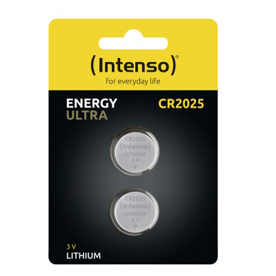 Intenso Μπαταρία λιθίου Energy Ultra CR2025  Συσκευασία 2 τεμαχίων